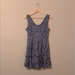 Light blue lace dress